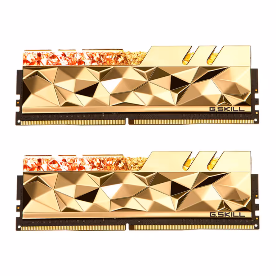 رم جی اسکیل Trident Z Royal Elite RGB Gold 16GB 8GBx2 3600MHz CL16