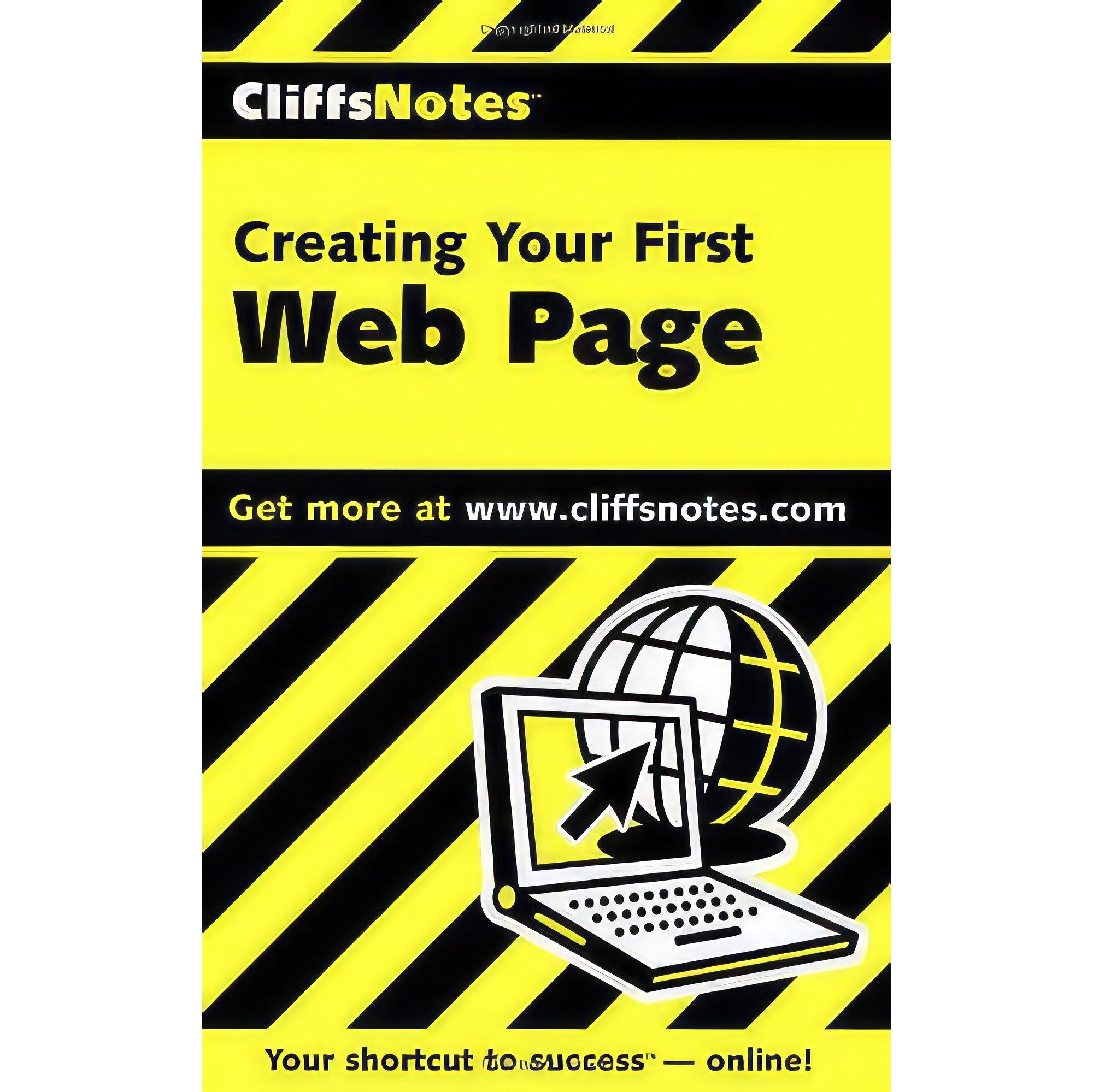 کتاب زبان اصلی CliffsNotes Creating Your First Web Page اثر Alan Simpson