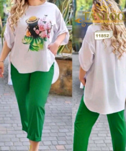 ست بلوز شلوارمجلسیسایزبزرگ
