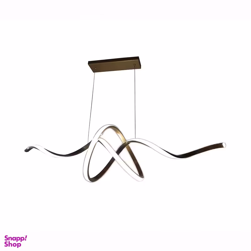 لوستر آویز چشمه نور کد LB6377/1BK