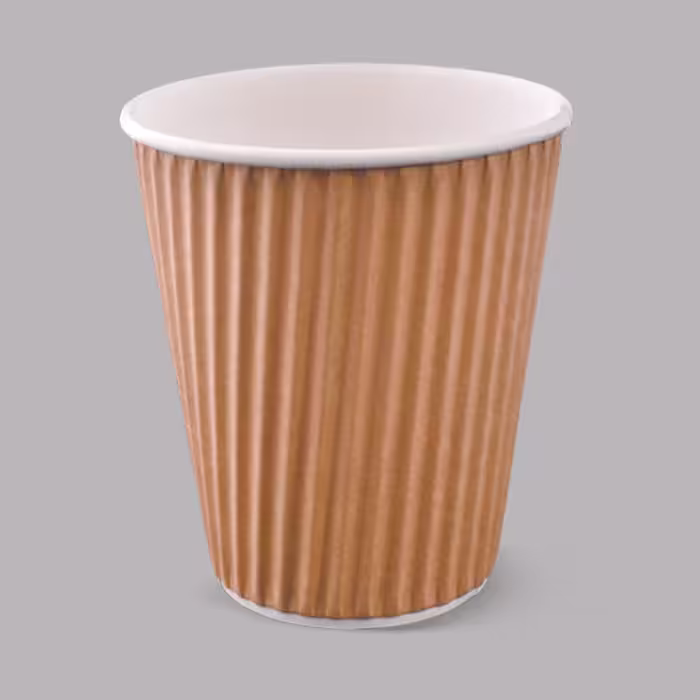 لیوان دوجداره 360 سی سی  با درب ،مخصوص کافی شاپ ( کارتن 1000 عددی )