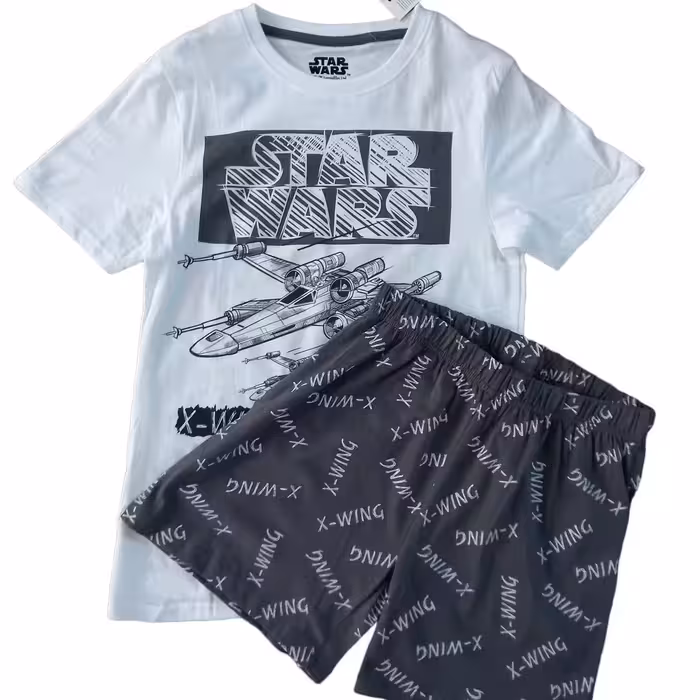 ست تیشرت وشلوارک  اورجینال برند Disney سایز 8تا10سال، تمام نخ، ارگانیک، ضد حساسیت 