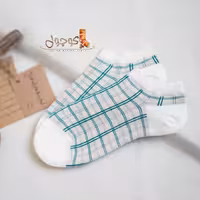 جوراب چهارخونه2