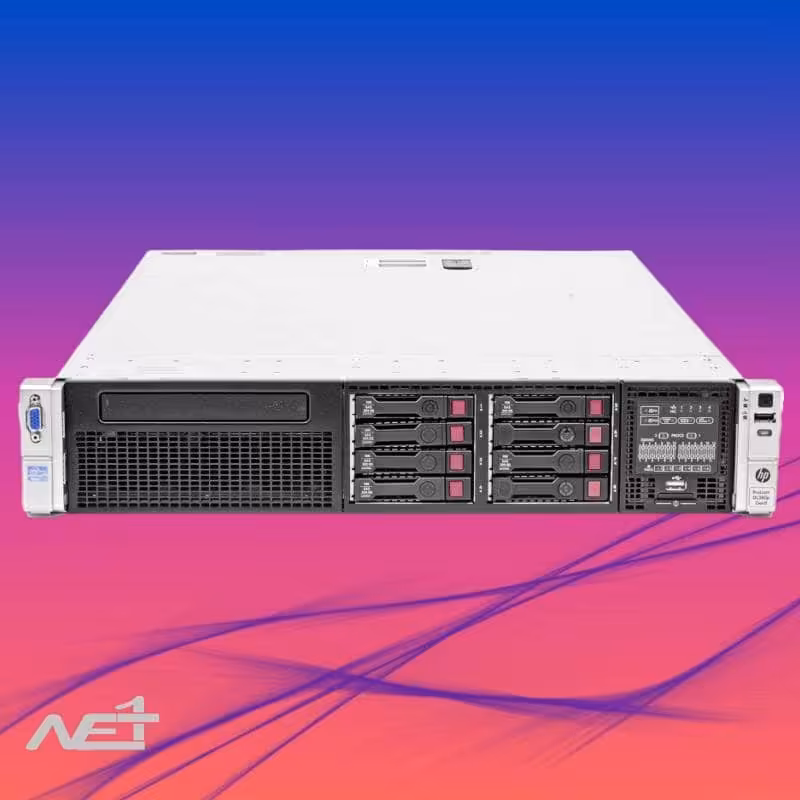 کانفیگ سرور HPE ProLiant DL380 G8 8SFF – 8GB