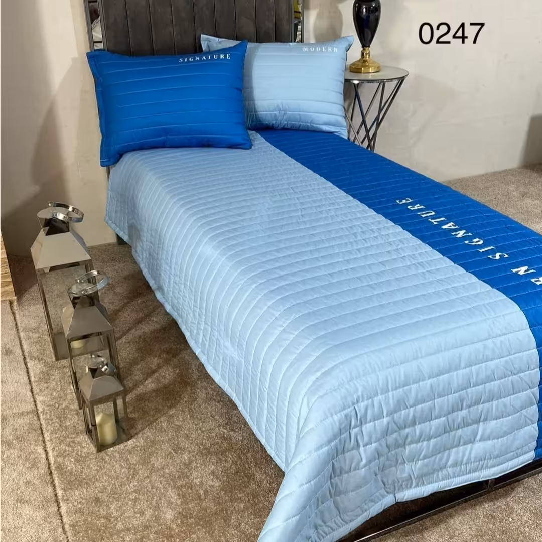 روتختی یک نفره چاپ دیجیتال دو رنگ سه تکه (ضمانت پرز و رنگ )