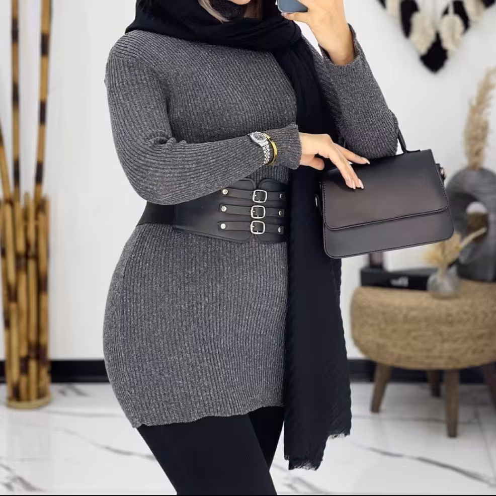 بافت گپ زنانه و دخترانه یقه گرد و یقه اسکی   