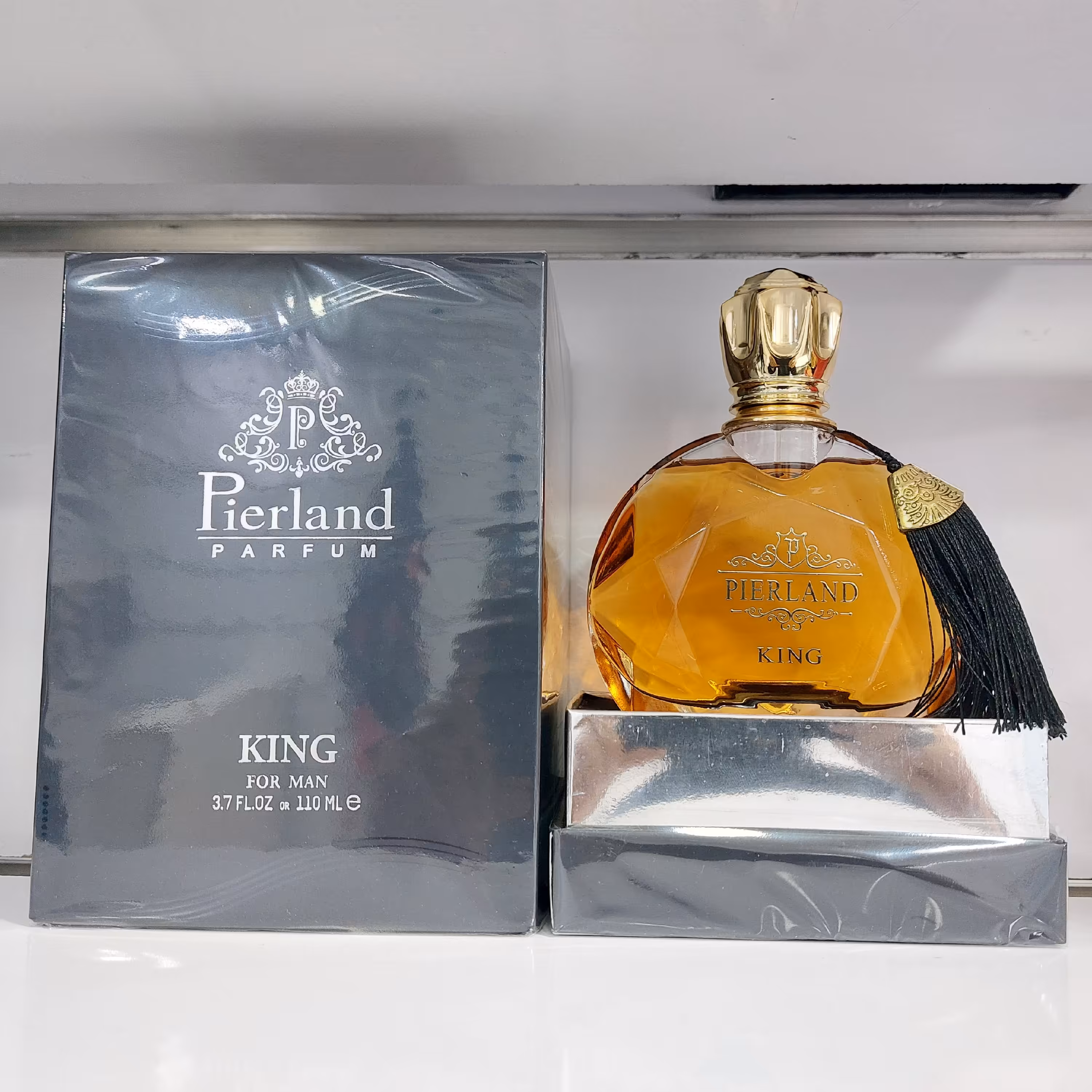 عطر ادکلن کینگ مردانه رایحه کرید اونتوس مهزیار  (110 میل پیرلند)