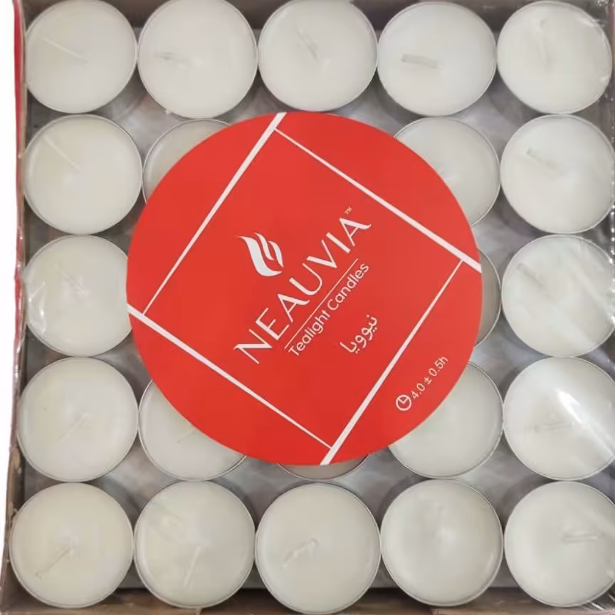 بسته شمع وارمر 100عددی بدون بو 5ساعت سوز به همراه ارسال رایگان 