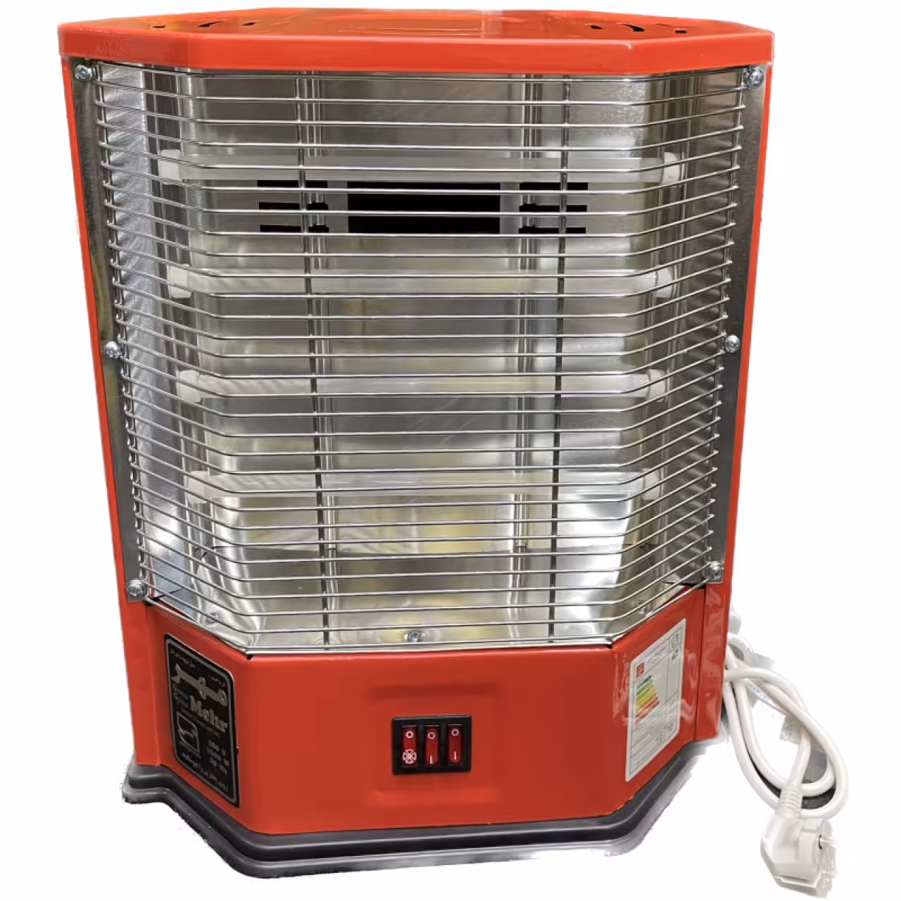 بخاری برقی گرما گستر مهر مدل فن دار