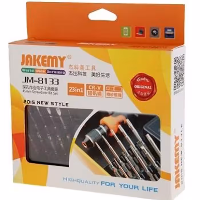 ست پیچ گوشتی JAKEMY JM-8133