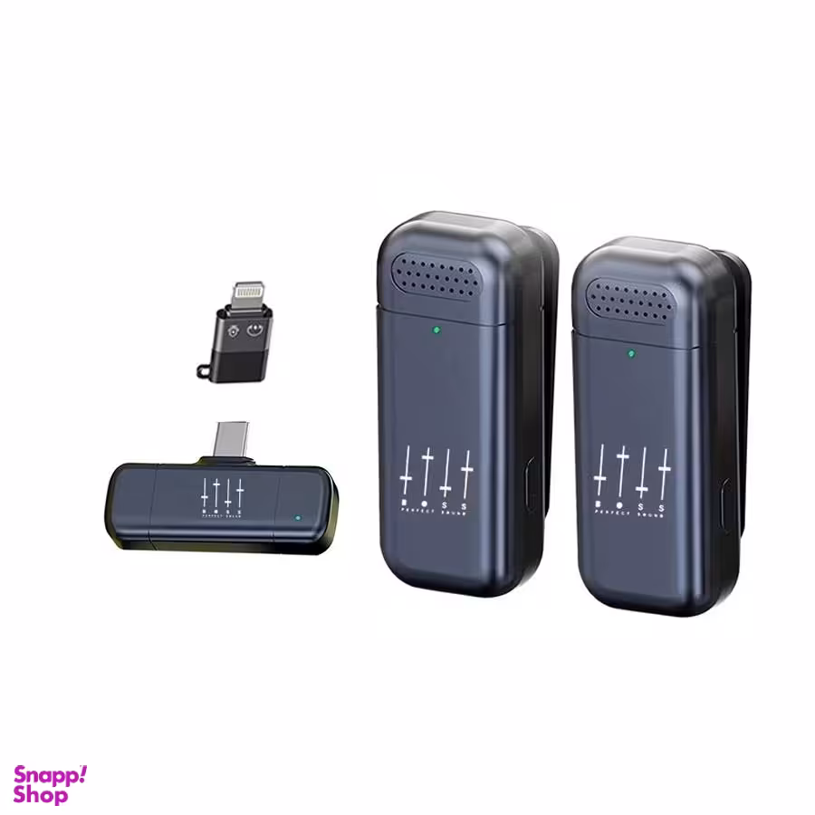 میکروفون یقه ای بی سیم مدل Boss-J15