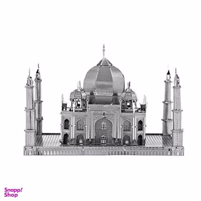 پازل فلزی سه بعدی - مدل مدل تاج محل BMK بهمراه انبردست مخصوص