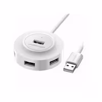 هاب 4 پورت USB2.0 یوگرین CR106 20270 طول کابل 1 متر