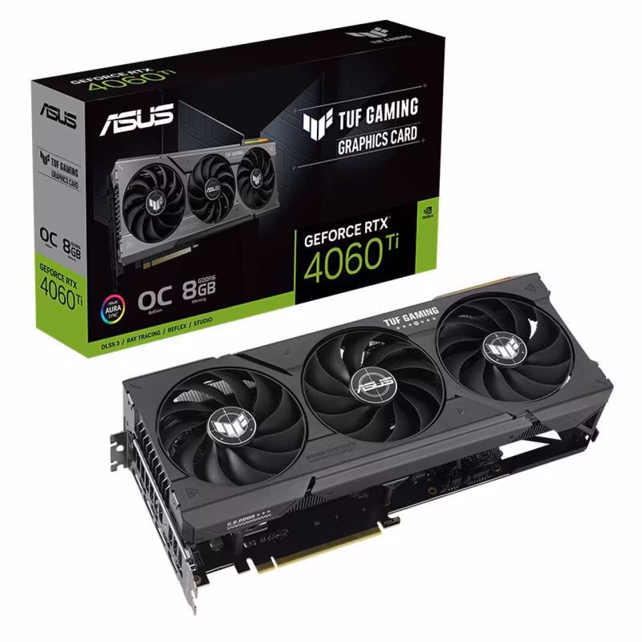 کارت گرافیک ASUS TUF GeForce RTX 4060Ti OC (8GB)