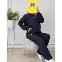 ست دورس  شلوارنایک مشکی سوپر دونخ پنبه فری سایز