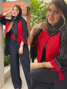 مانتو شلوار زنانه پرشین مدل سنتی