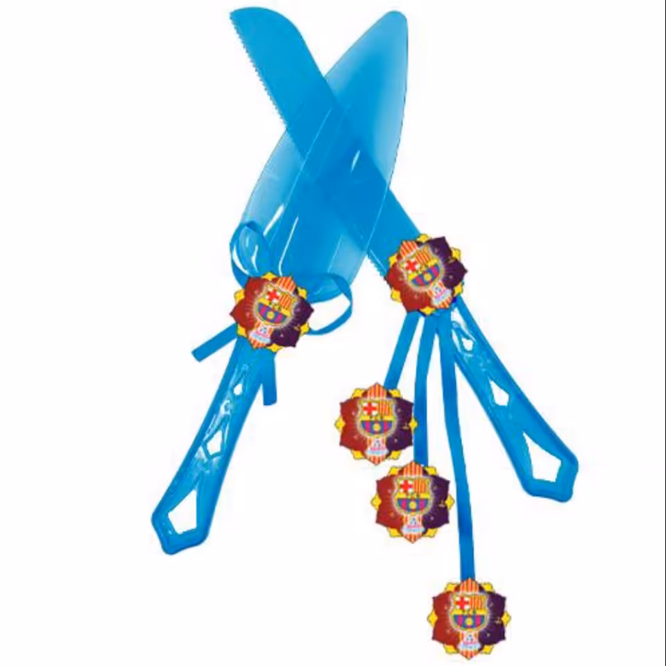 تم تولد کارد و کفگیر کیک بری تم بارسلونا