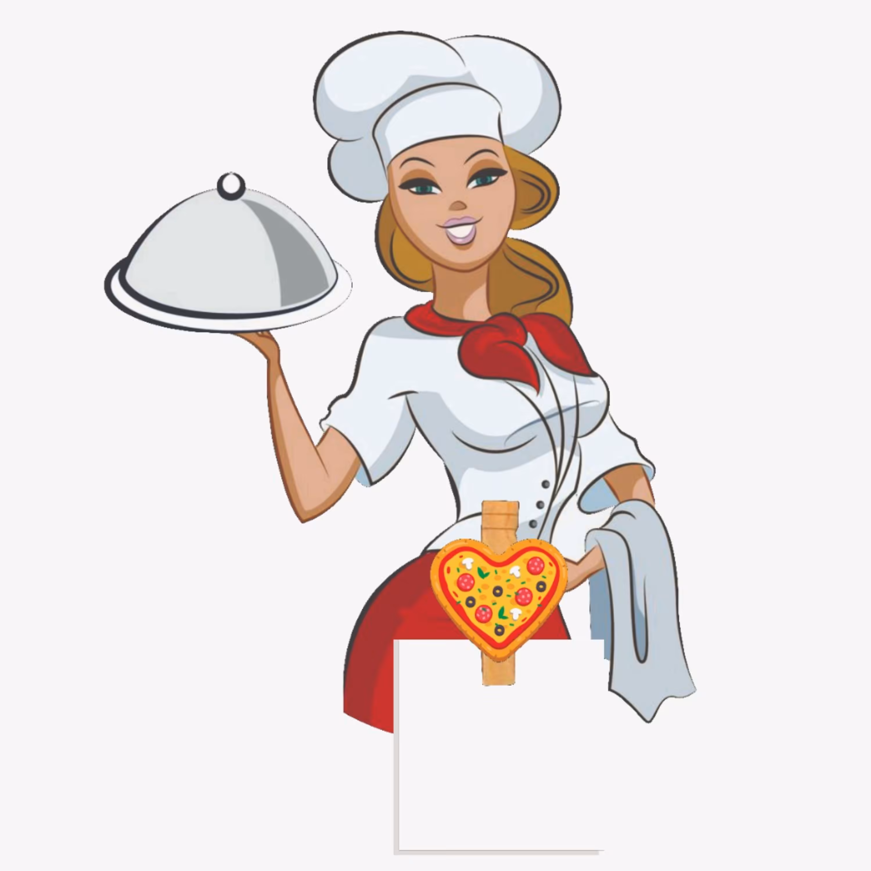 استیکر آهنربایی یخچالی طرح سرآشپز 