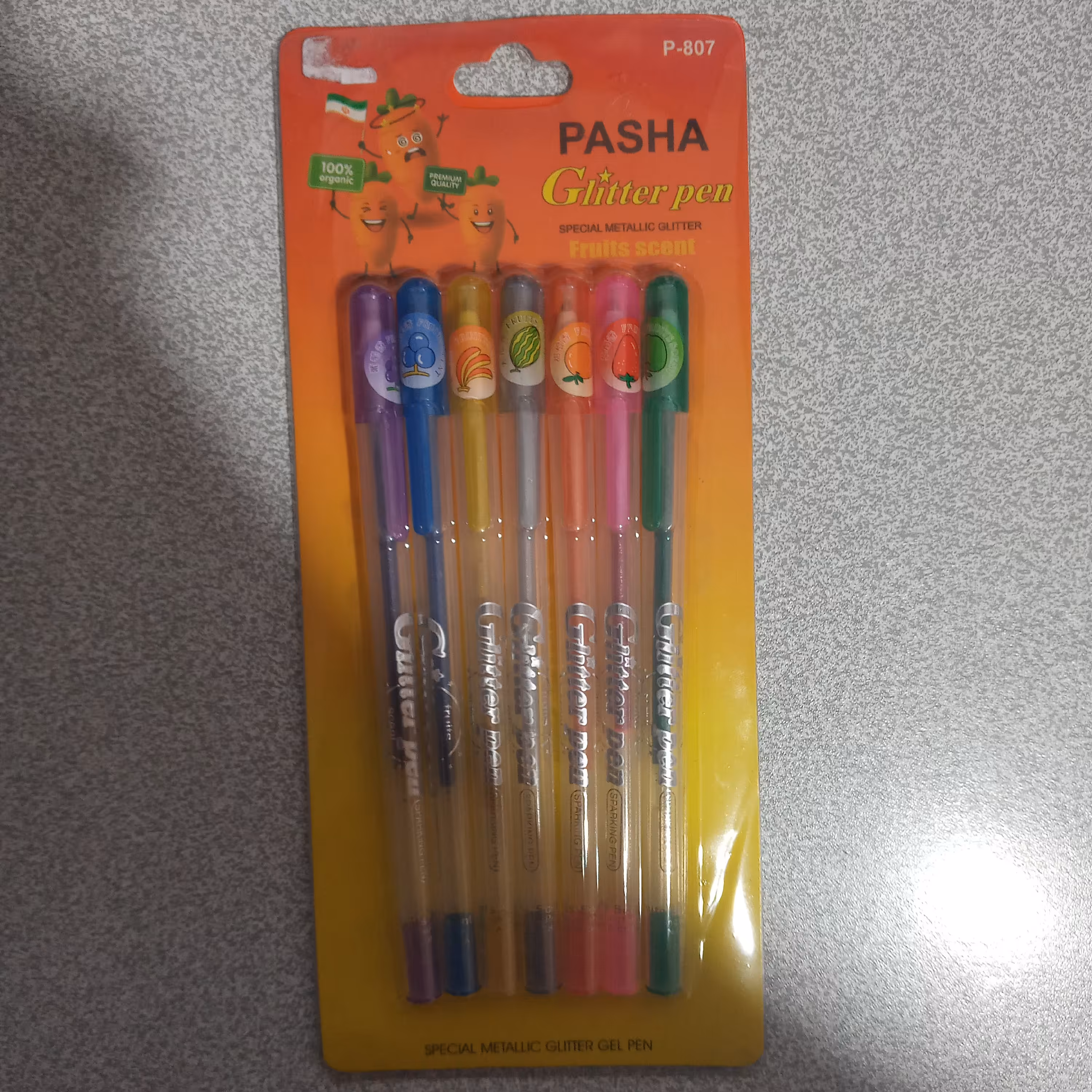 خودکار 7 رنگ اکلیلی میوه ای