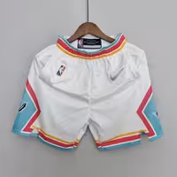 شورت سفید سن آنتونیو اسپرز ویژه 75 سالگی NBA