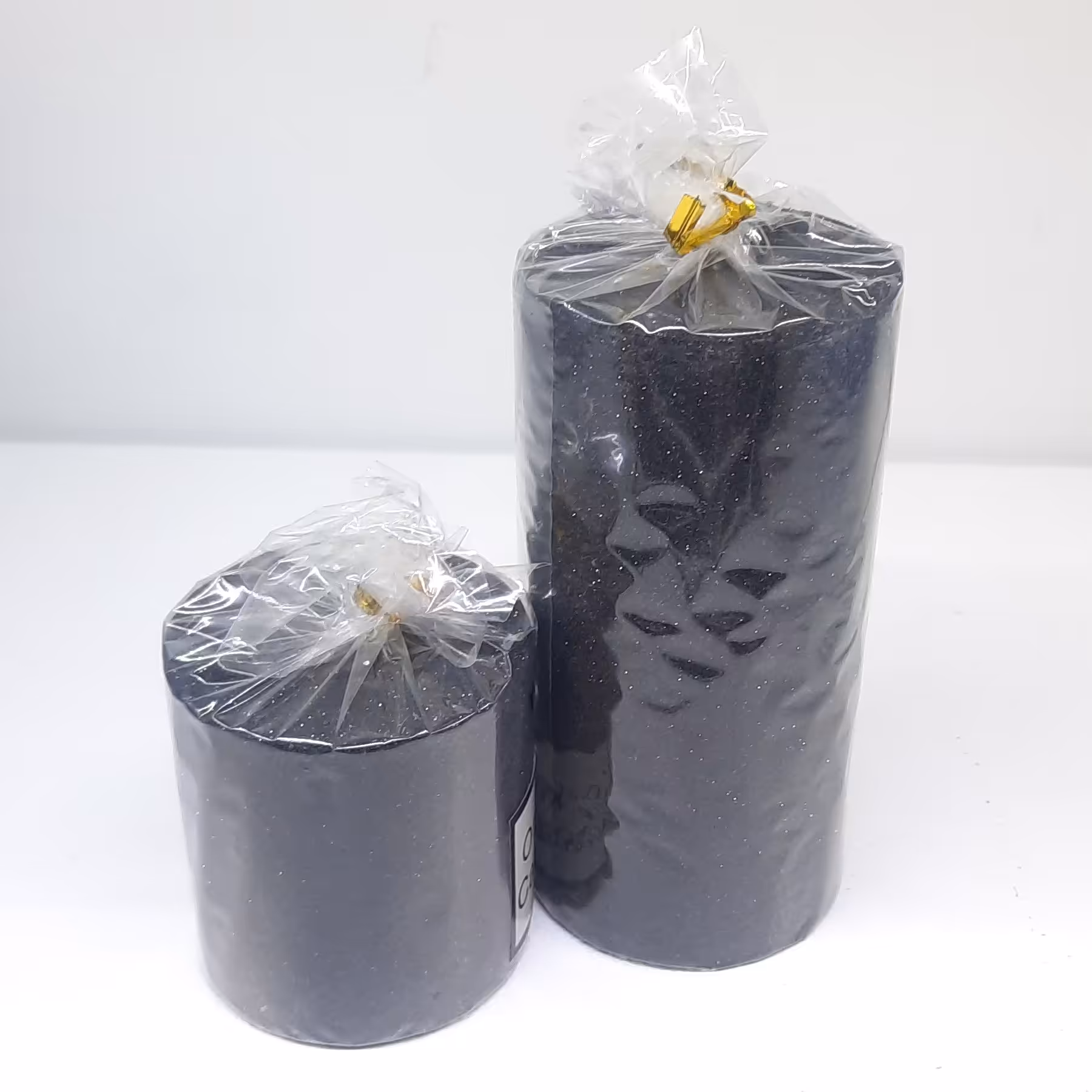 شمع کوبیسم کوتاه 7 سانت رنگ مشکی