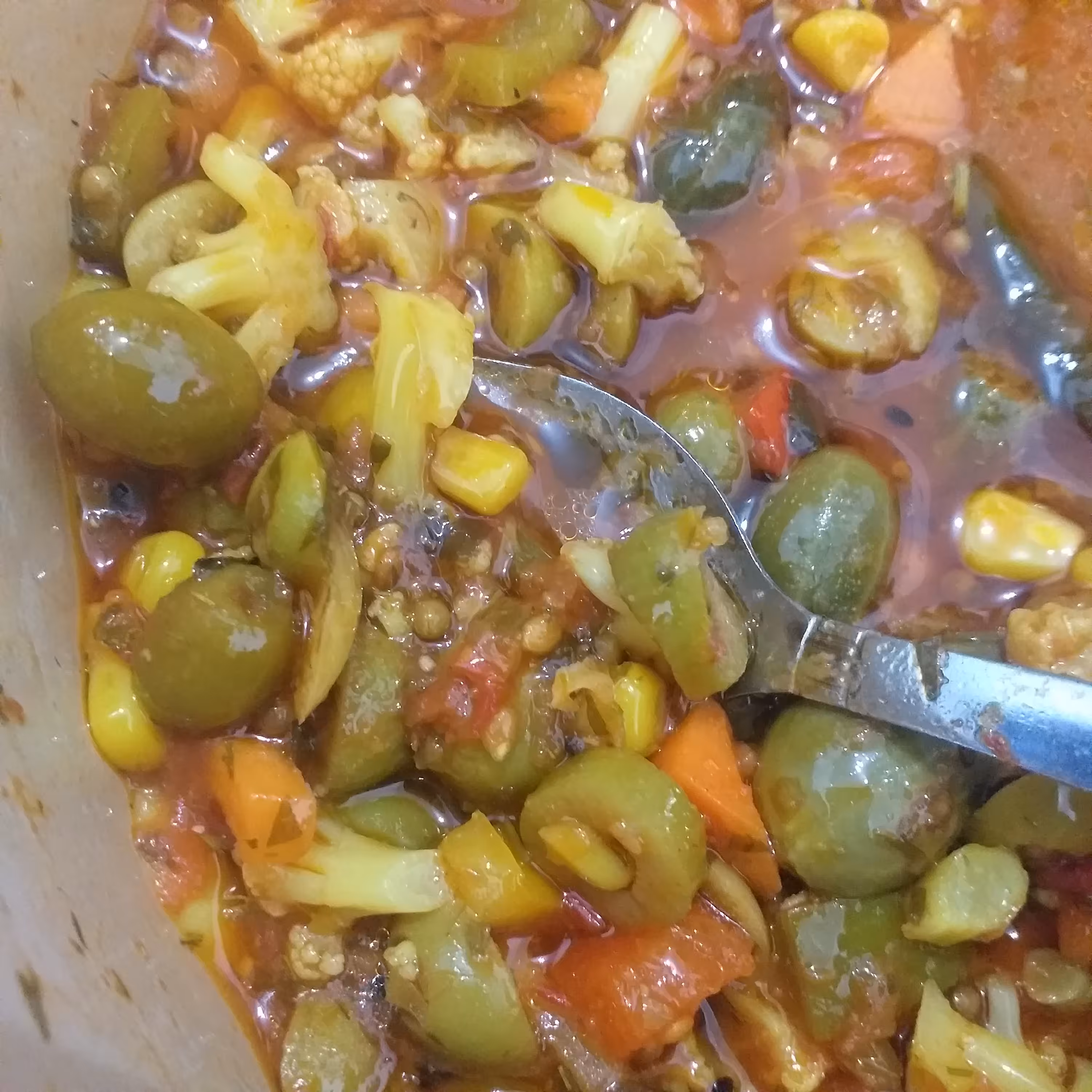 ترشی یونانی خانگی  درجه1 یک کیلو