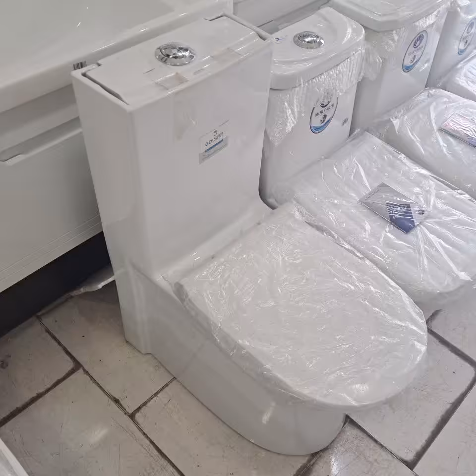 توالت فرنگی گلسار مدل رومنس - آبشاری - خروجی 10 - آکس 17 (پس کرایه)