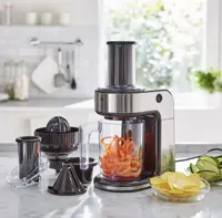 رشته کن و آب مرکبات گیر دبلیو ام اف مدل WMF Kult Pro Spiralizer with Citrus Juicer