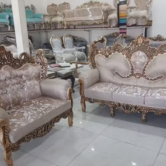 مبل راحتی استیل رزینی