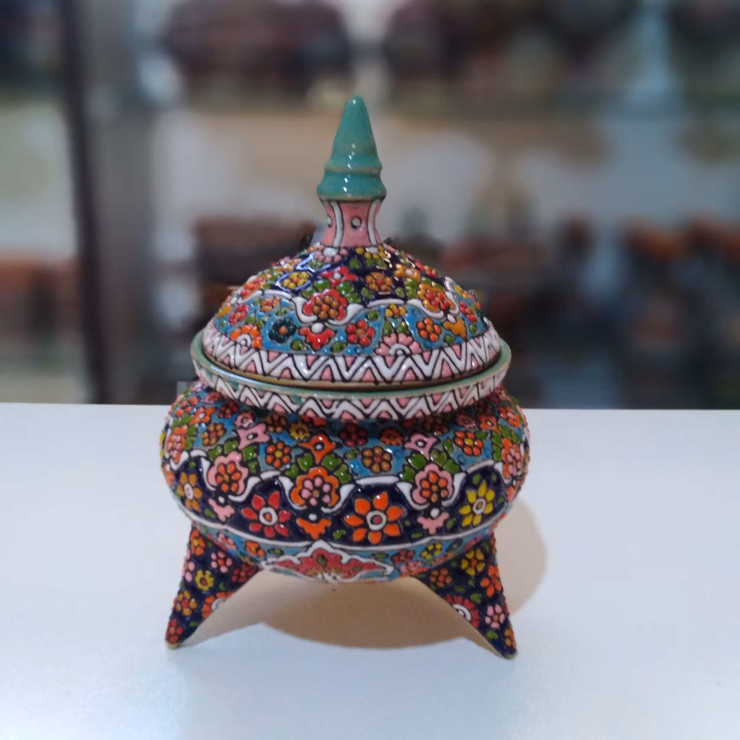 شکلات خوری سه پایه کوچک