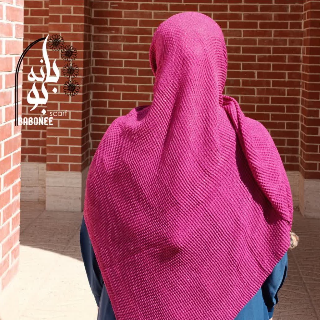 روسری چهار فصل پلیسه ای