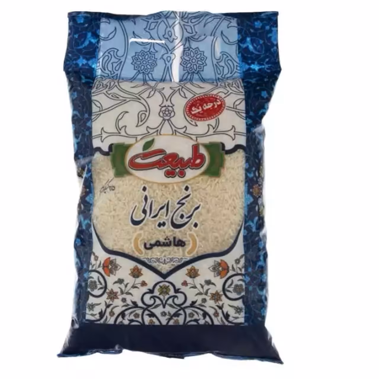 برنج ایرانی درجه یک هاشمی طبیعت حجم 4/5 کیلویی