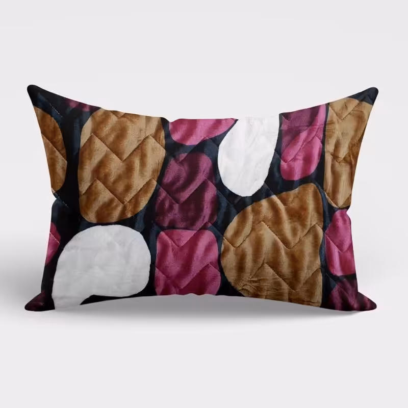 روبالشتی حوله ای جذاب و زیبا با کیفیت عالی (روبالشی) سایز 50 در 70 به صورت جفت 