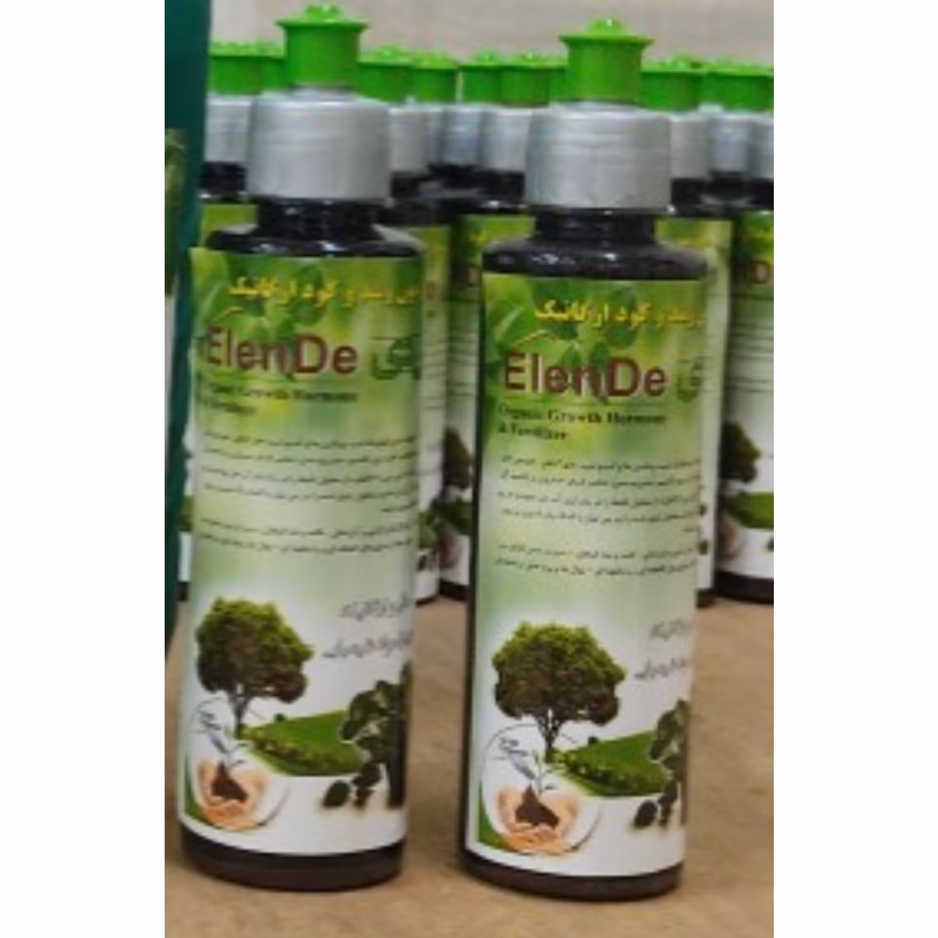 کود مایع ارگانیک و طبیعی الن دی نیم لیتری ( 500 سی سی) مختص گیاهان آپارتمانی