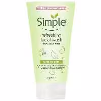 ژل شستشوی صورت سیمپل Simple حجم 150 و 50 میل | 100% بدون صابون، طراوت بخش