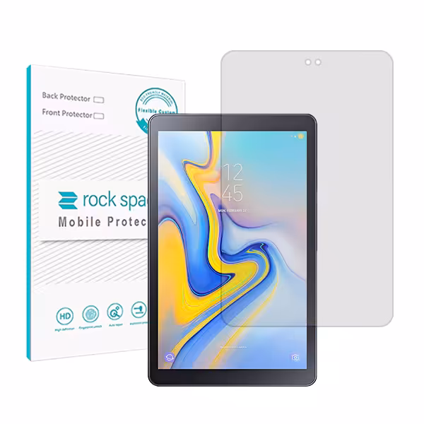 گلس تبلت سامسونگ Galaxy Tab A 10.5 مدل نانو هیدروژل شفاف برند راک اسپیس کد L
