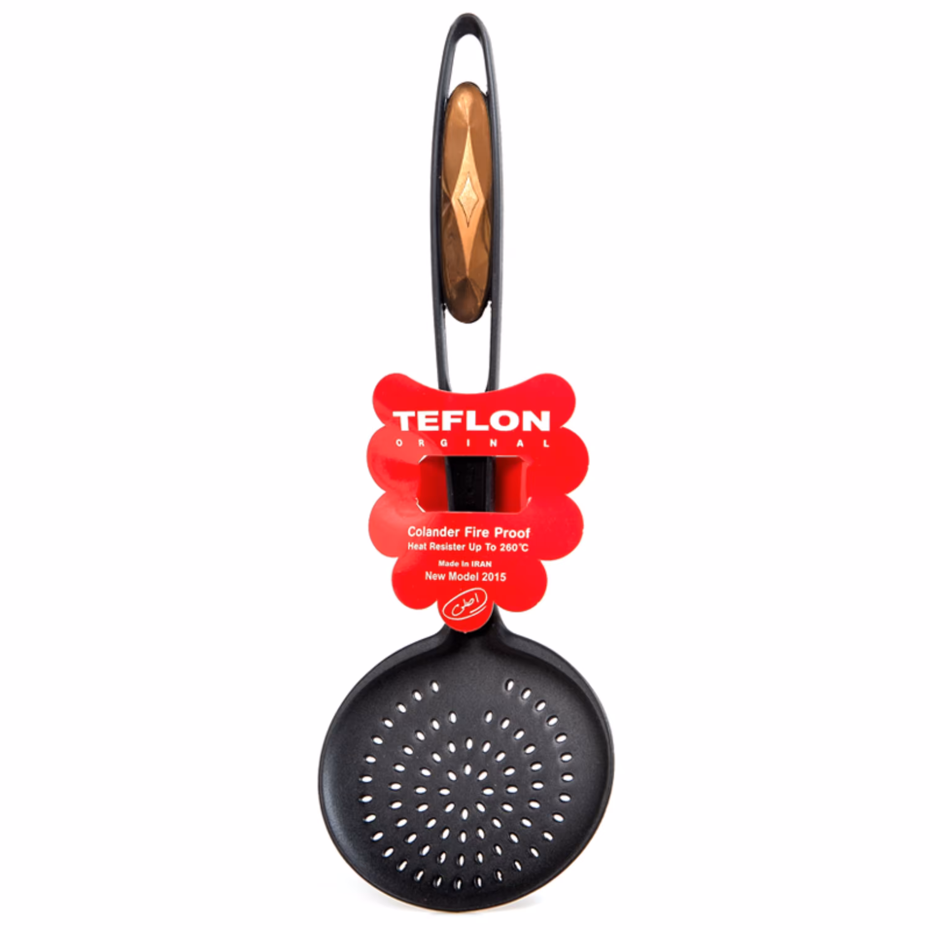 کفگیر سرو برنج تفلون مدل TFL1001 رنگ رُز گلد