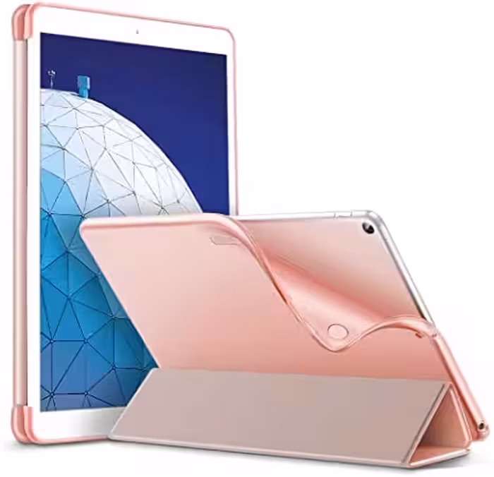 کیف چرمی آیپد (رزگلد) Apple iPad Air 10.5 2019 Smart Case