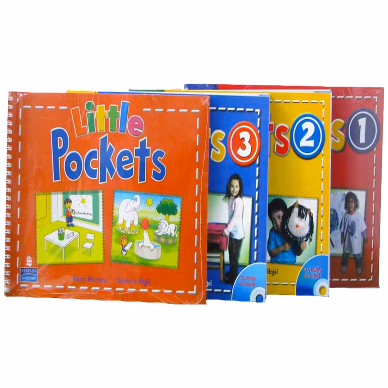 کتاب Pockets اثر Mario Herrera and Barbara Hojel انتشارات هدف نوین 4 جلدی