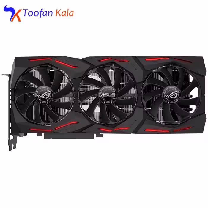 کارت گرافیک ایسوس مدل ROG-STRIX RTX2080-A8G-GAMING