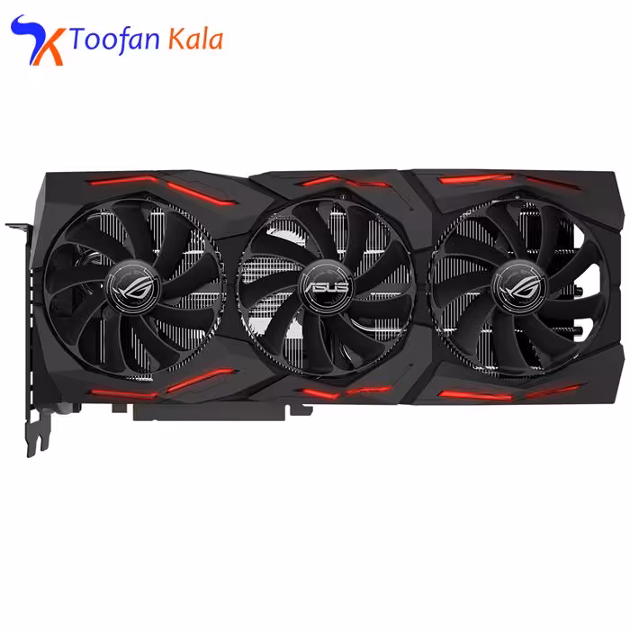 کارت گرافیک ایسوس مدل ROG-STRIX RTX2080-A8G-GAMING