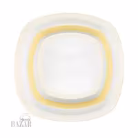 سرویس 27 پارچه چینی زرین طرح مون بلان زرد 6 نفره