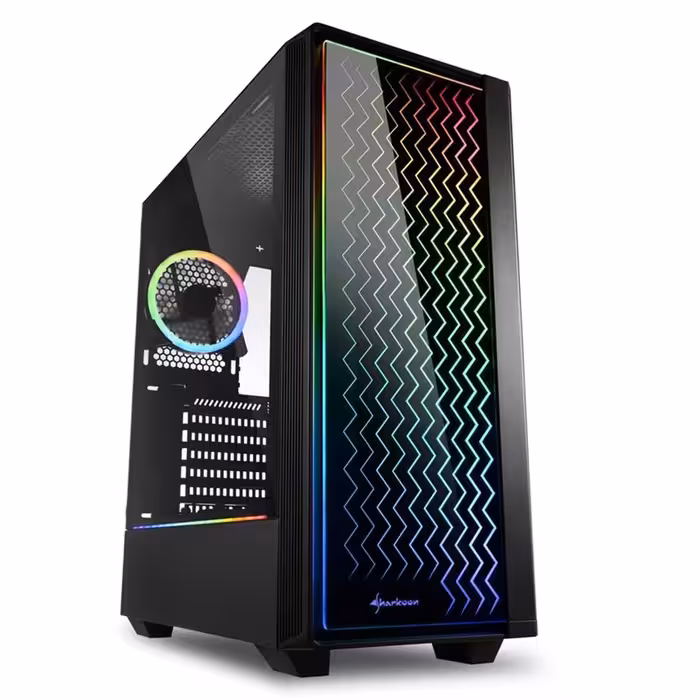 کیس گیمینگ شارکن مدل RGB LIT 200