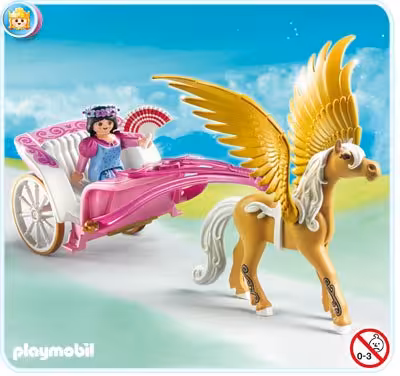 princess with pegasus كد5143