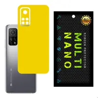 برچسب پوششی MultiNano مدل X-F1M-Yellow برای پشت موبایل شیامی Redmi K30S