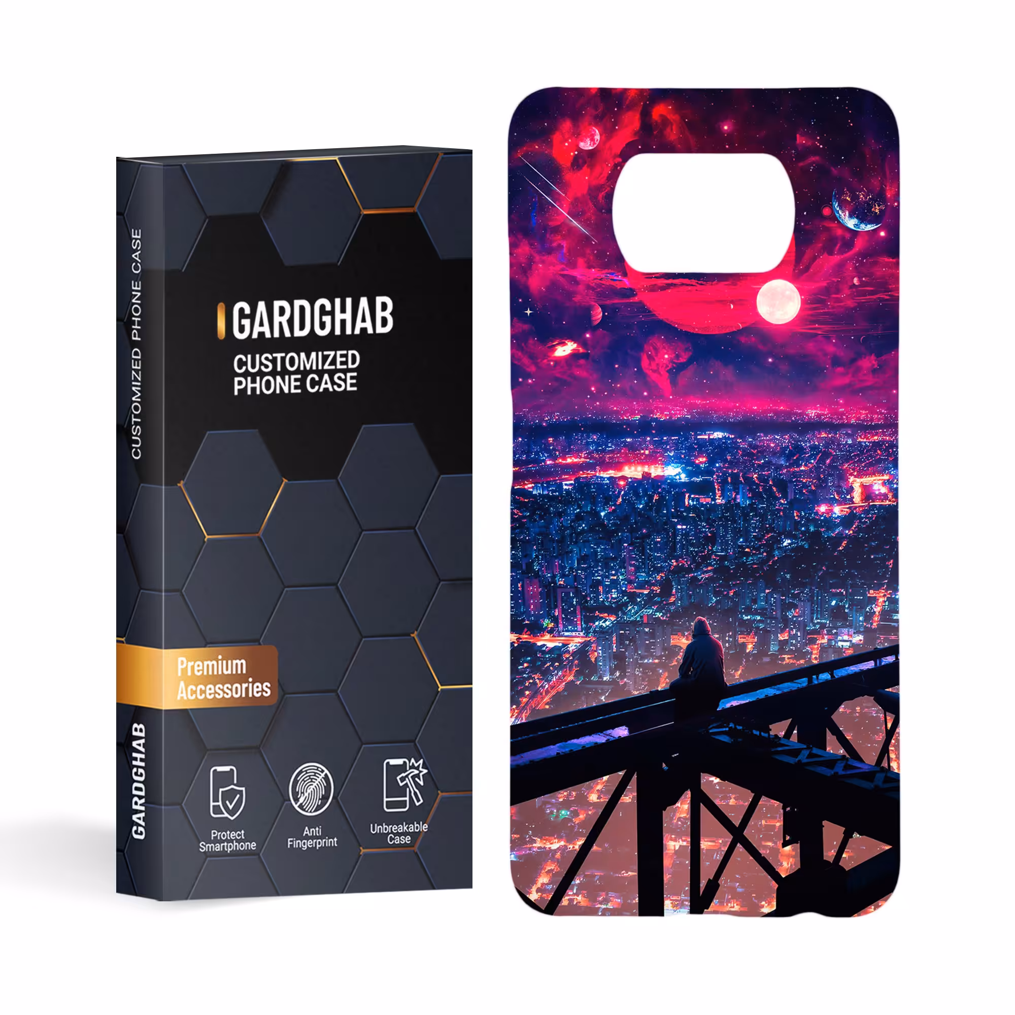 گارد قاب کاور پسرانه مدل g7145مناسب برای گوشی موبایل شیائومی poco X3