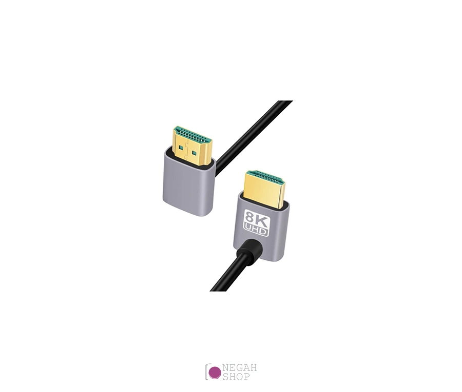 کابل تبدیل 1 متری HDMI با خمیدگی دوگانه به سمت بالا