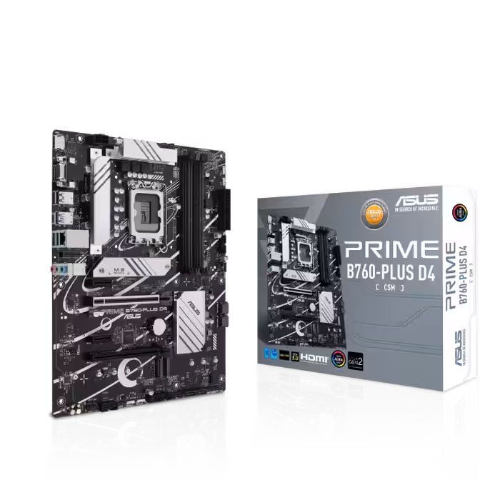 مادربرد ایسوس مدل PRIME B760-PLUS D4-CSM سوکت 1700