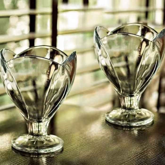 بستنی خوری لاله پنجره ایی 6عددی