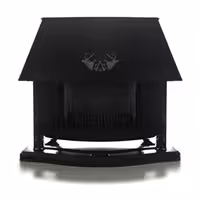 بخاری گازی شومینه ای نیک کالا مدل قوسی مدرن MC110